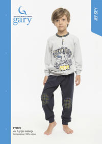 PIGIAMA BAMBINO M/L P30023 Tellini S.r.l. Ingrosso Abbigliamento